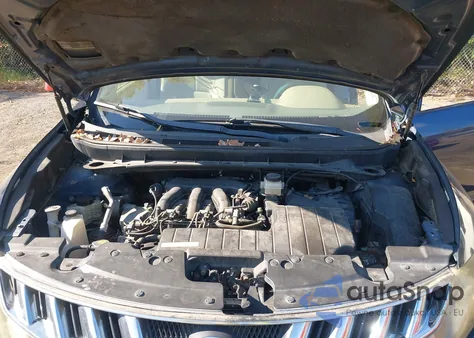 2009 Nissan Murano S z USA, uszkodzony, nr VIN JN8AZ18W39W101024